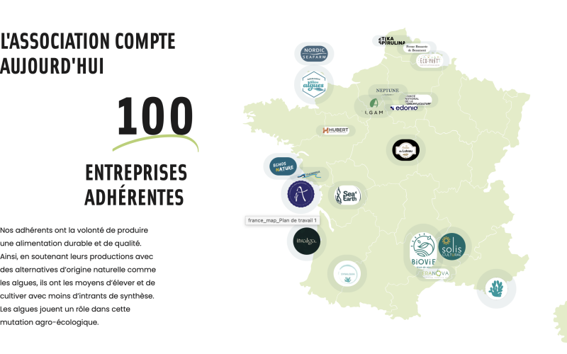 Carte Solis rejoint merci les algues