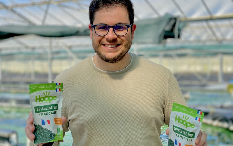 Christophe Sovran, cofondateur de HOOPE visite 2024 chez Solis