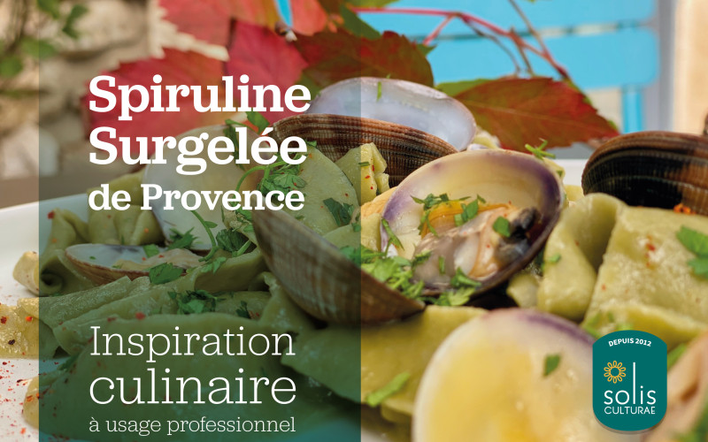 Couverture plaquette spiruline surgelée 2025