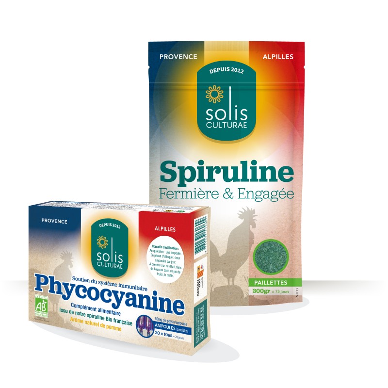Le combo santé : phyco + 300 gr de spiruline en paillette