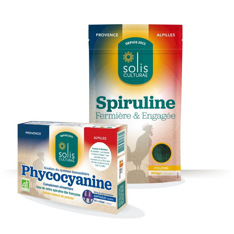 Le combo santé : phyco + 300gr de spiruline en poudre